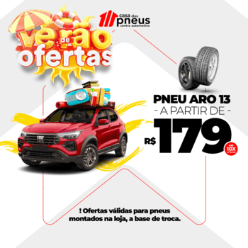 Casa dos Pneus em Araraquara - Pneu Aro 13