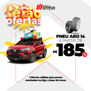 Casa dos Pneus em Araraquara - Pneu Aro 14