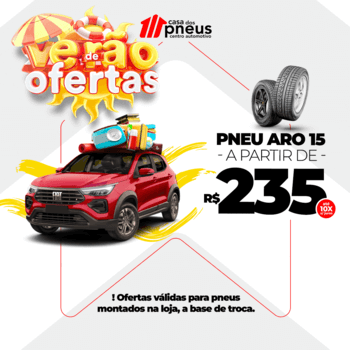 Casa dos Pneus em Araraquara - Pneu Aro 15