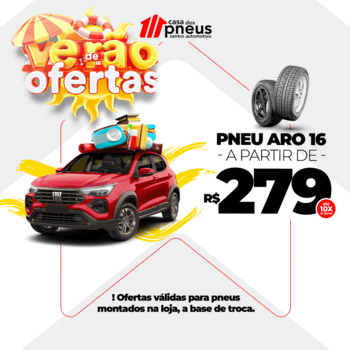 Casa dos Pneus em Araraquara - Pneu Aro 16